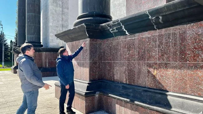Ситуация в парке Патриот в Курске