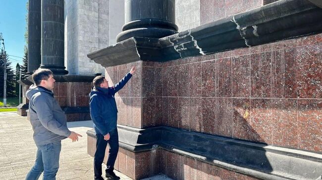 Ситуация в парке Патриот в Курске