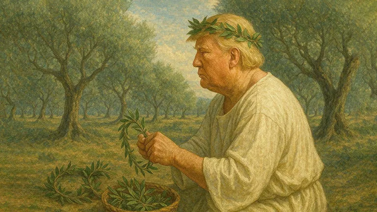 Трамп подбирает себе новый "венок миротворца"