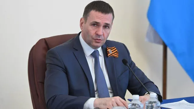 Губернатор Хабаровского края Дмитрий Демешин