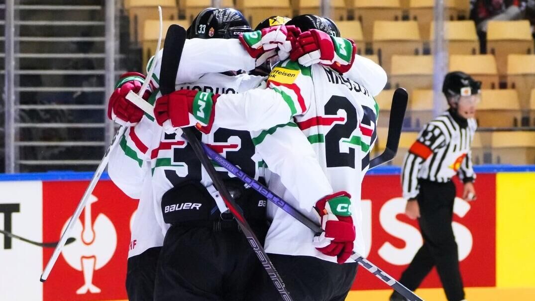 Хоккеисты сборной Венгрии Хоккеисты сборной Венгрии - РИА Новости, 1920, 13.05.2025