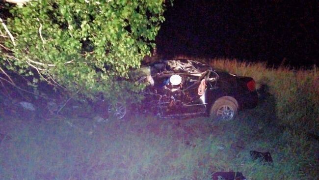 На месте ДТП в Хабарском районе Алтайского края