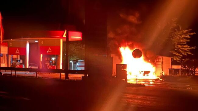 Последствия атаки ВСУ в Запорожской области. 15 мая 2025