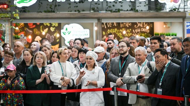 Официальное открытие Международной торговой халяль-ярмарки Kazan Halal Market в рамках Международного экономического форума Россия – Исламский мир: KazanForum