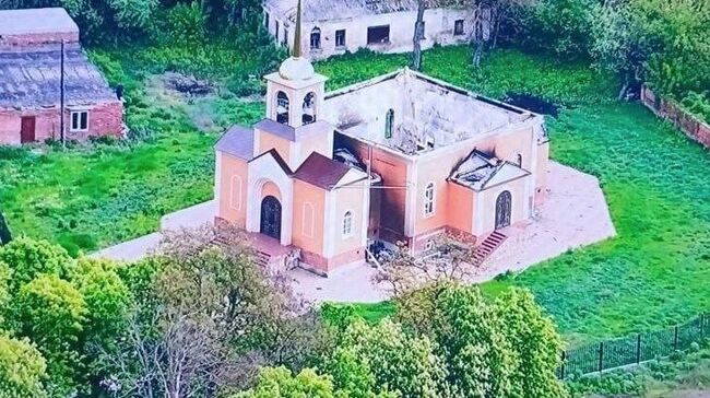 ВСУ нанесли удар по храму в Теткино Курской области