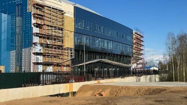 Строительство арены волейбольного центра в Ярославле