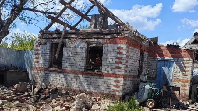 Последствия атаки со стороны ВСУ в Белгородской области. 16 мая 2025