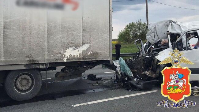 На месте ДТП в Сергиево-Посадском городском округе