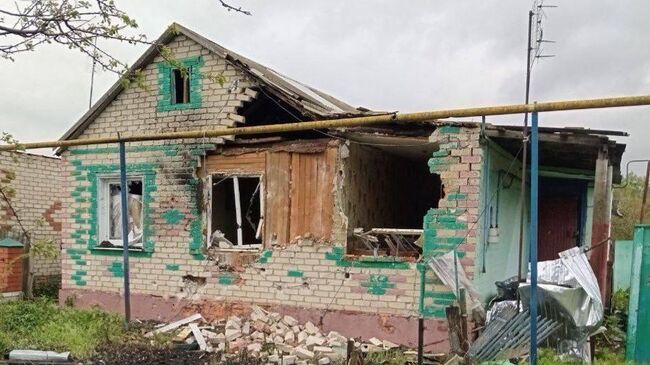 Последствия обстрела Белгородской области со стороны ВСУ