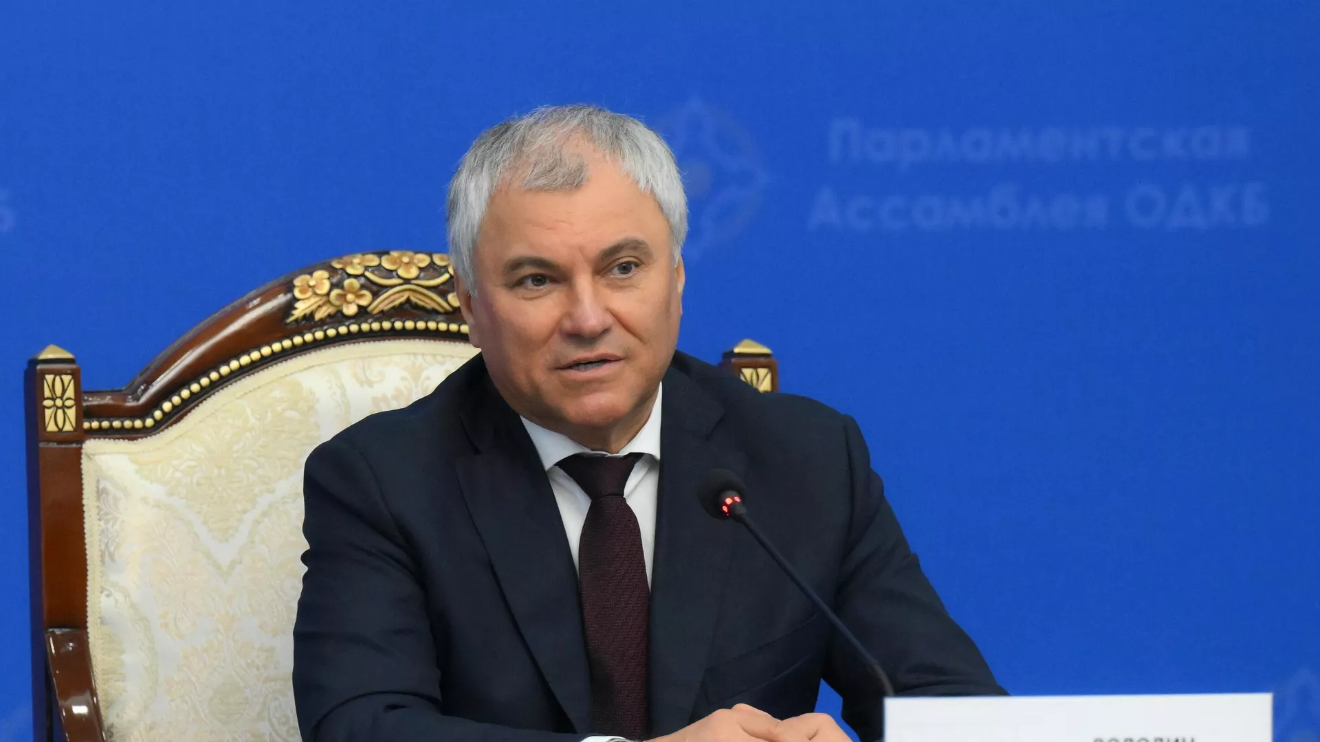 Володин прокомментировал предложение КПРФ переименовать Волгоград