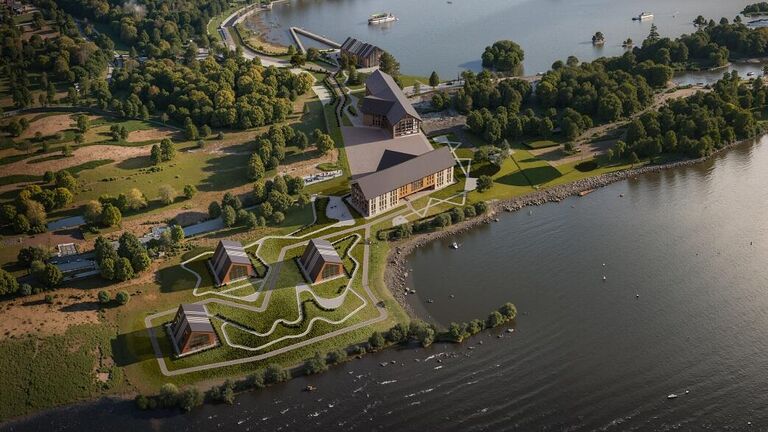 Курортный комплекс на острове Большой Уссурийский в Хабаровском крае Курортный комплекс на острове Большой Уссурийский в Хабаровском крае