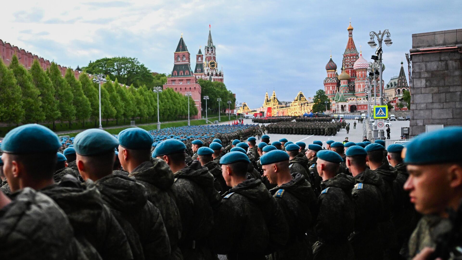 Репетиция парада в честь 80-й годовщины Победы в Великой Отечественной войне - РИА Новости, 1920, 20.05.2025