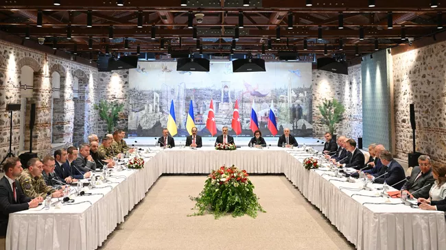 Переговоры России и Украины в Стамбуле