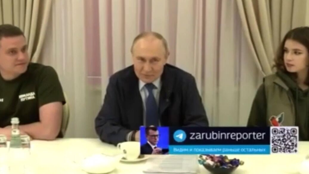 Путин посетил Курскую область