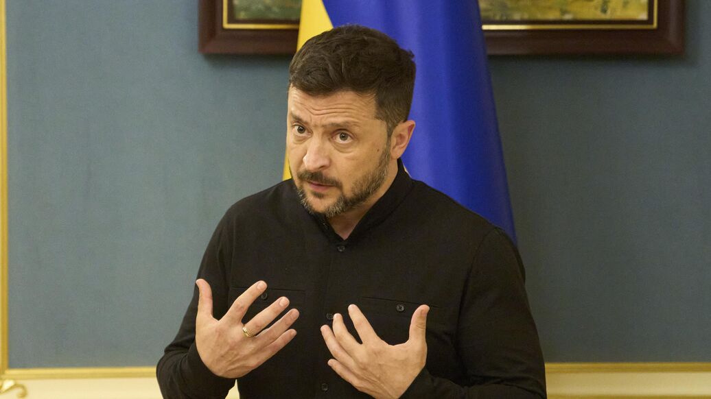 © AP Photo / Efrem Lukatsky<br>Владимир Зеленский