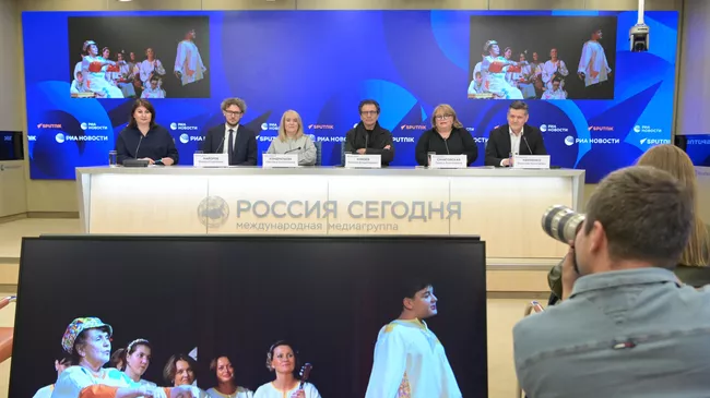 Пресс-конференция, посвященная старту XI Всероссийского фестиваля семейных любительских театров Сказка приходит в твой дом