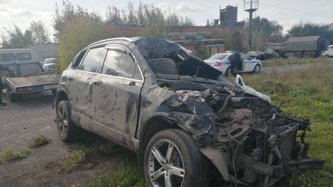 На месте ДТП в Омской области. 26 сентября 2020