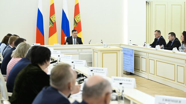 Губернатор Тверской области Игорь Руденя