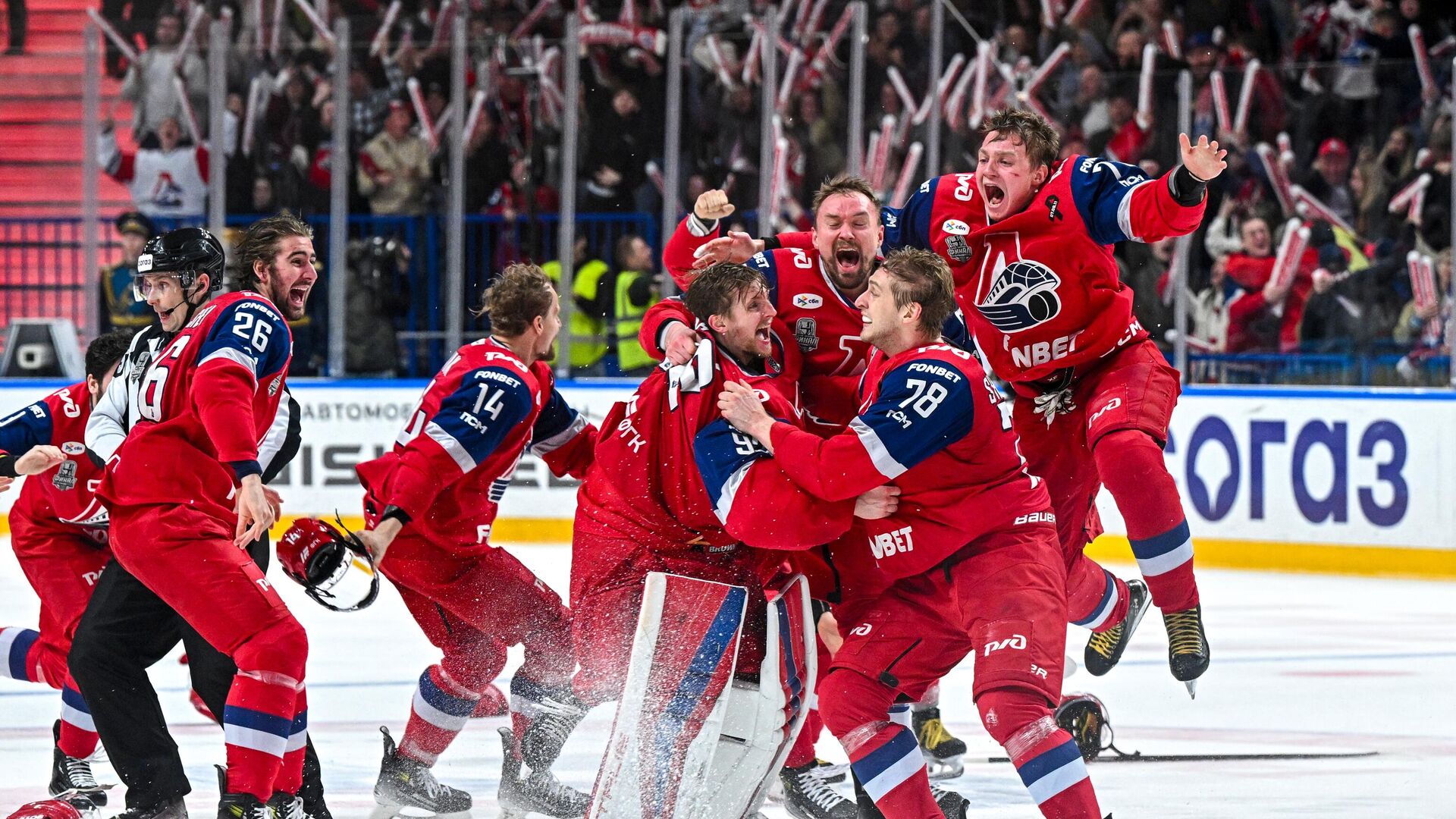 Игроки ХК Локомотив - РИА Новости, 1920, 21.05.2025