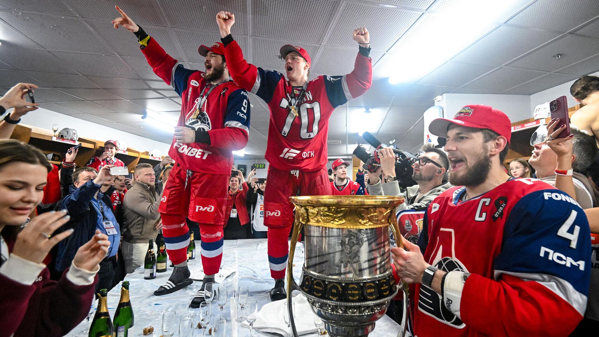 Хоккеисты Локомотива - РИА Новости, 1920, 01.08.2025