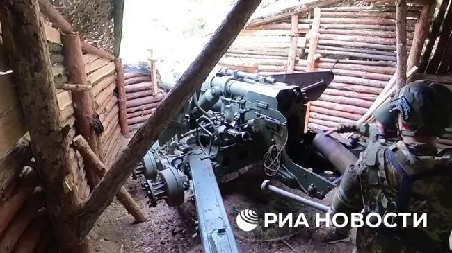 Уничтожение пункта управления ударными беспилотниками ВСУ Артиллеристами ВДВ