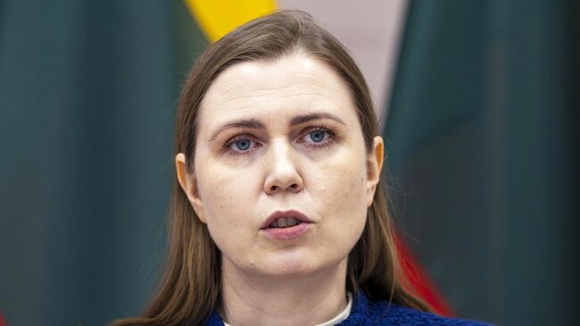 Министр обороны Литвы Довиле Шакалене