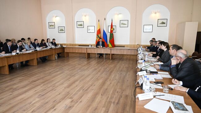 Губернатору Тверской области Игорю Рудене представили мастер-план развития города Бежецк в Тверской области