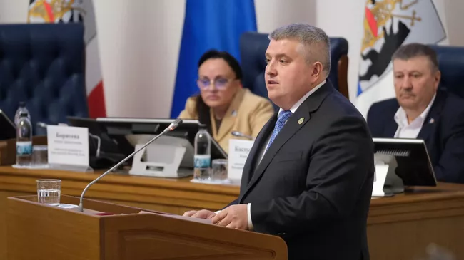 Врио губернатора Новгородской области Александр Дронов