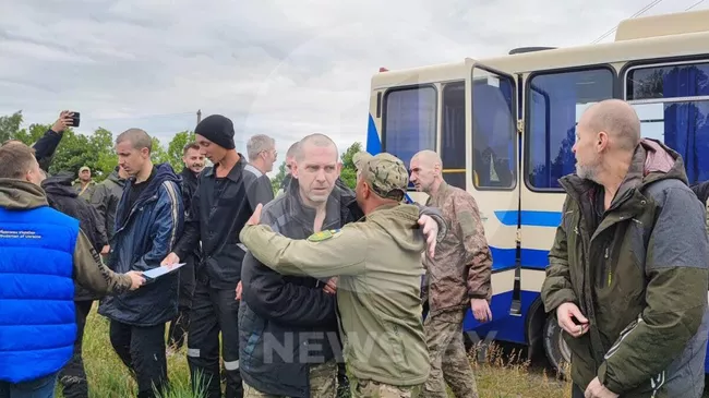 Обмен пленными между Россией и Украиной