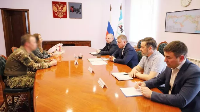 Боец с позывным Юрист поблагодарил губернатора Приангарья Игоря Кобзева за поддержку участников СВО