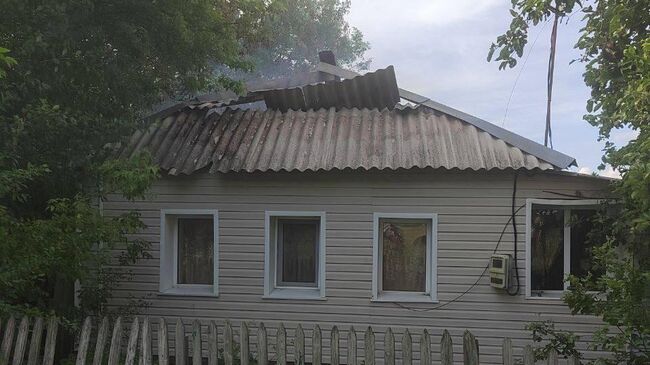 Последствия атаки со стороны ВСУ в Белгородской области. 24 мая 2025
