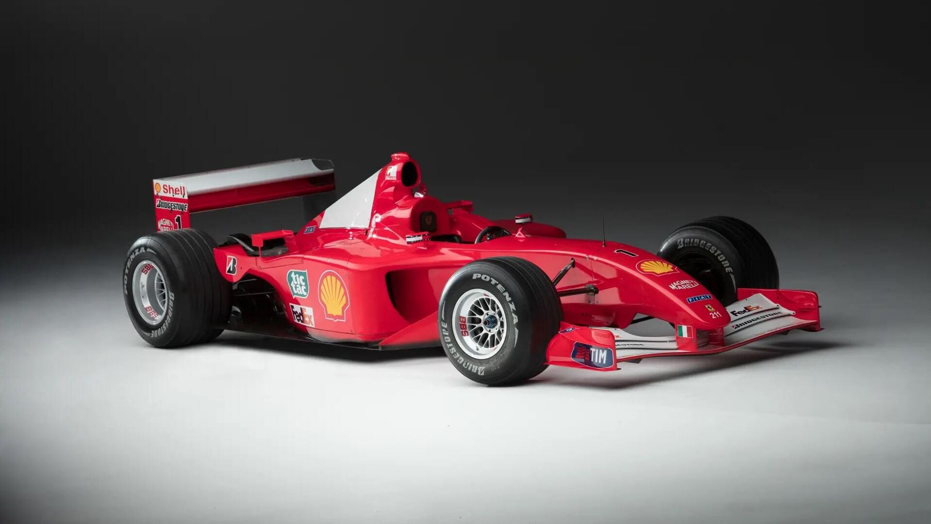 Автомобиль Ferrari F2001 Михаэля Шумахера - РИА Новости, 1920, 25.05.2025