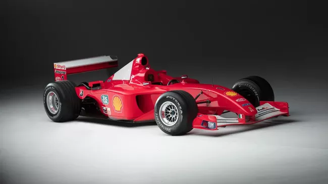 Автомобиль Ferrari F2001 Михаэля Шумахера