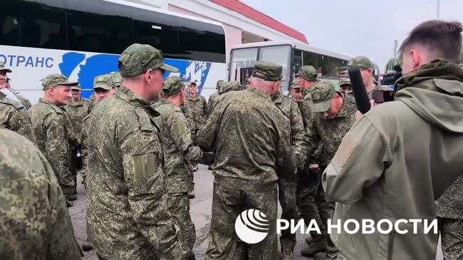 Завершающий этап обмена 1000 на 1000 человек