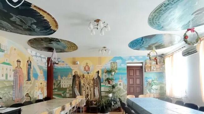 Помещение воскресной школы Борисоглебского храма в Вышгороде