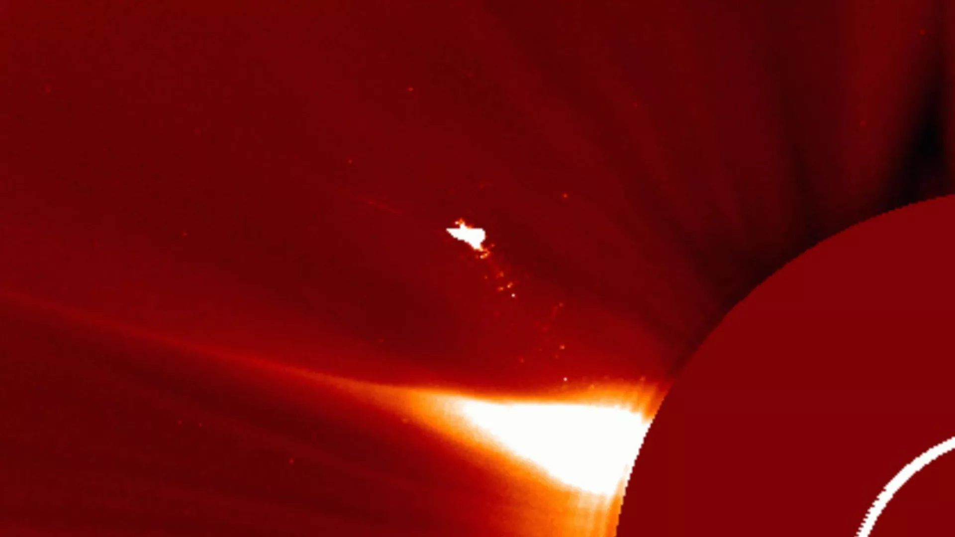 Снимок с одного из телескопов LASCO - РИА Новости, 1920, 25.05.2025
