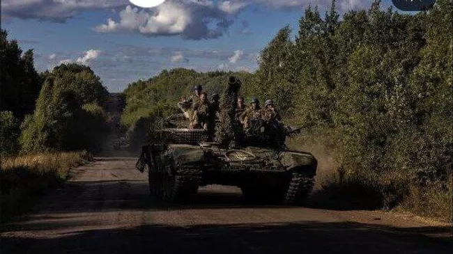 Западные журналисты незаконно приезжали в Курскую область. Скриншот из соцсетей