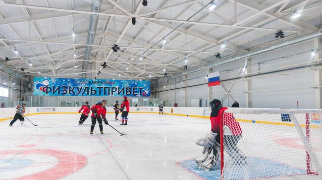 Ледовая арена в селе Доброе Липецкой области