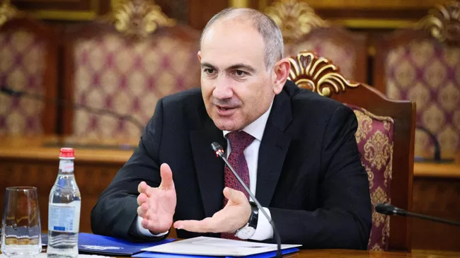 Премьер-министр Республики Армения Никол Пашинян