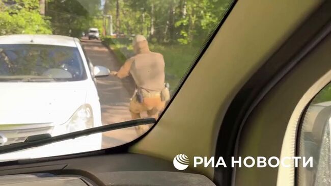 Кадры задержания исламистов, ячейку которых раскрыли в Нижегородской области