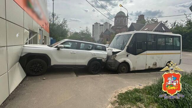 На месте ДТП в Лобне. 26 мая 2025