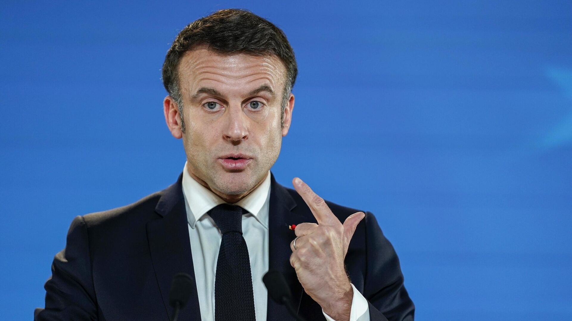 Президент Франции Эммануэль Макрон Президент Франции Эммануэль Макрон - РИА Новости, 1920, 30.05.2025