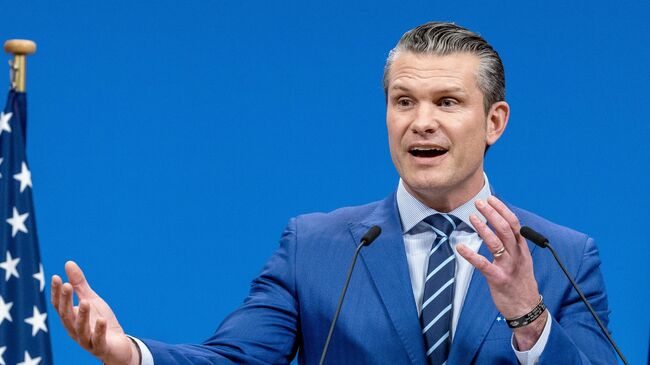 Министр обороны США Пит Хегсет