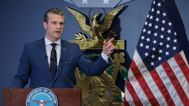 Министр обороны США Пит Хегсет