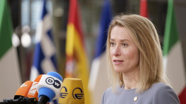 Глава евродипломатии Кая Каллас