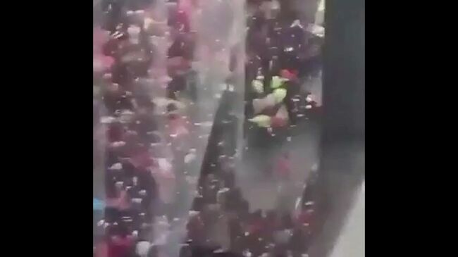 Наезд автомобиля на толпу в Ливерпуле