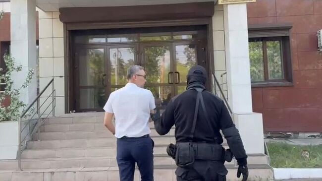 Задержание начальника управления капстроительства правительства Бурятии Анатолия Урбанова 