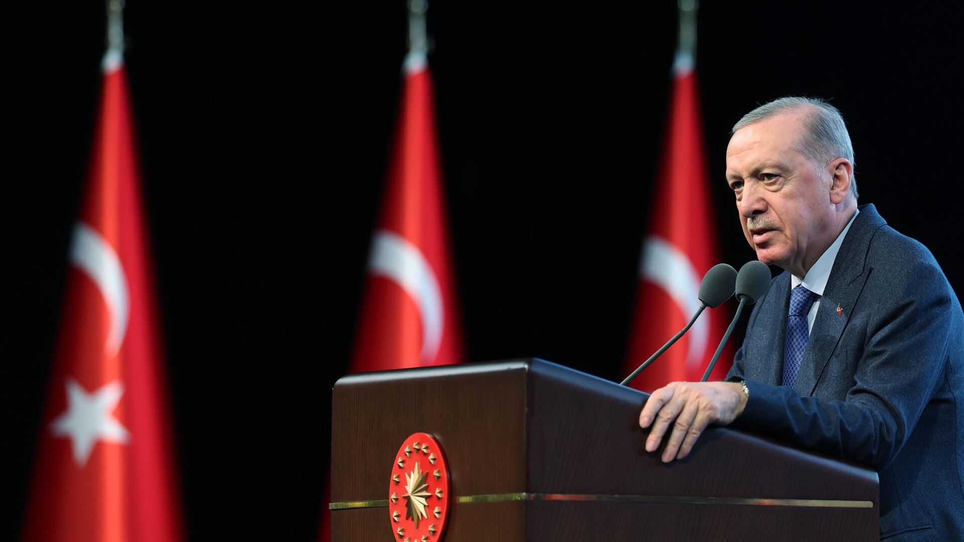 Президент Турции Реджеп Эрдоган - РИА Новости, 1920, 14.06.2025