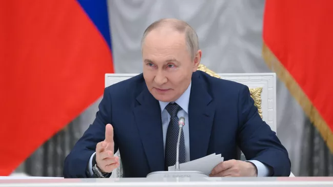 Президент РФ Владимир Путин проводит заседание наблюдательного совета Россия – страна возможностей