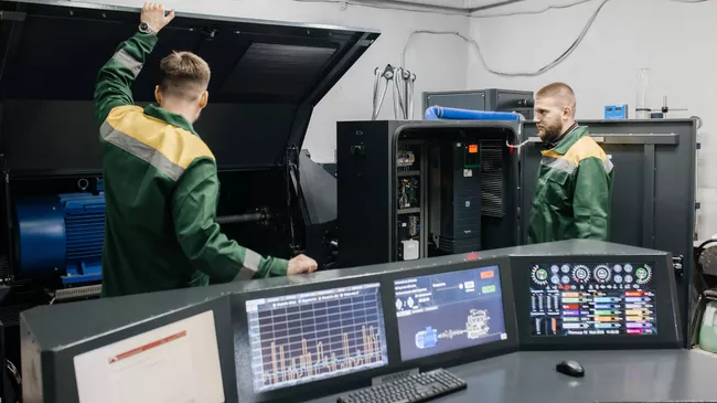 Стенд с двигателем внутреннего сгорания для испытаний альтернативного жидкого топлива